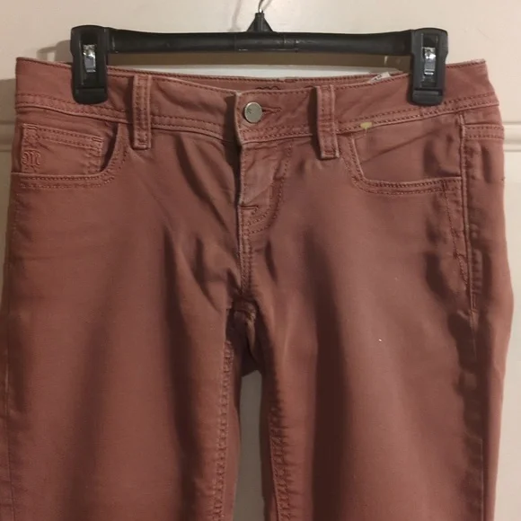 Miss Me Dusty Rose Signature Skinny Jeans - Low Rise Size 26 - Picture 5 of 15